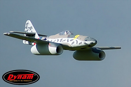 Dynam RC 6 Channel Messerschmitt ME-262 1500mm Twin 70mm EDF