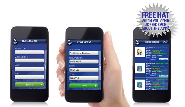 Boca Bearings Launches New FREE iPhone App