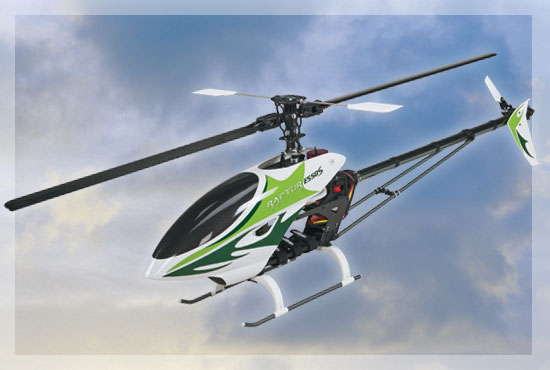 Create Your Own Nirvana with the New Thunder Tiger Raptor E550S Sport Heli ARF