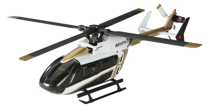 micro collective pitch helicopter