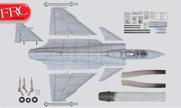 Phoenix Model® 17 Gripen EDF Jet ARF Kit
