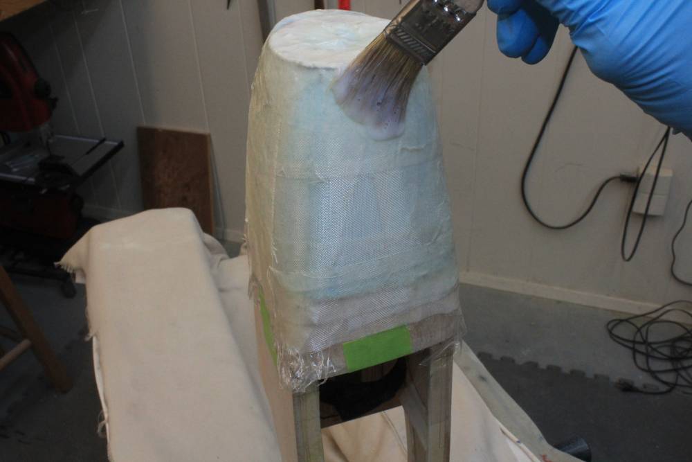 RC Kits 32 Great Planes Ultra Sport 60 Making The Fiberglass Cowl