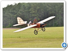 Damon Atwood’s 196” 1919 Emmeselle coming in for a landing