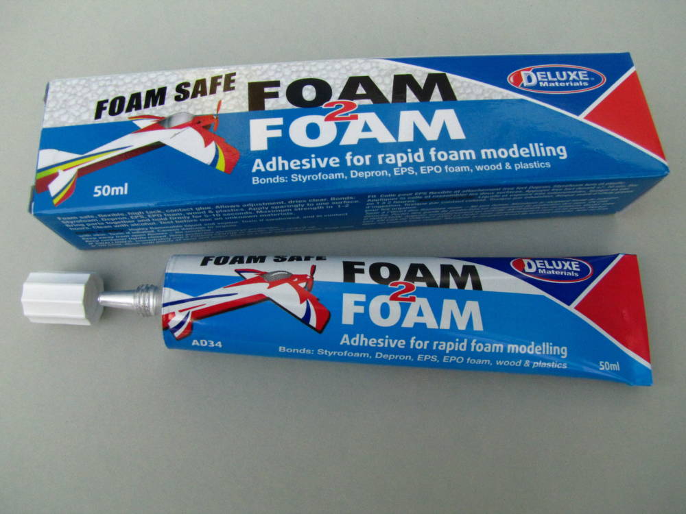 Foam 2 Foam Flexible Foam Safe Glue for Rapid Foam Modelling