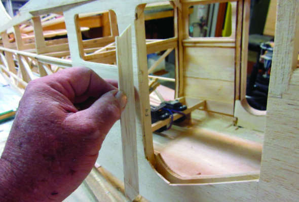 Building cabin doors for the Stinson SR-9