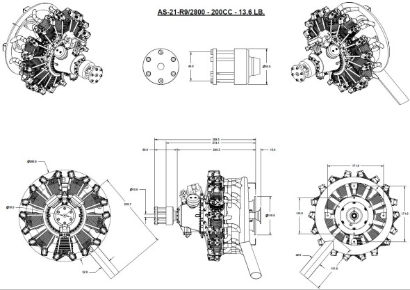 CORE ASSEMBLY SIZE SPEC. SHEET