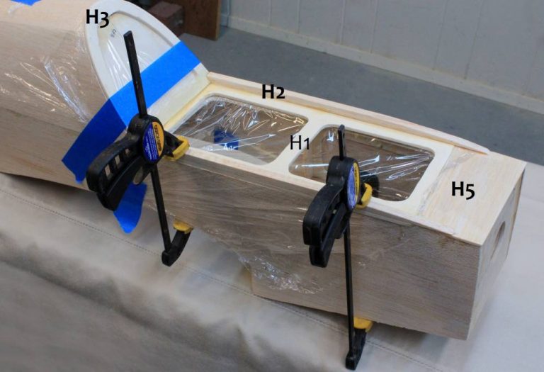 RC KITS The Great Planes Ultra Sport 60 Finishing The Hatch Cover